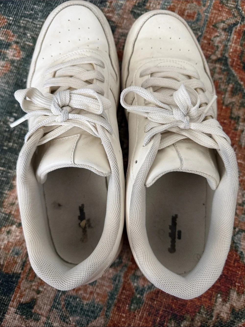 Men's Classic White Low-Top Sneakers